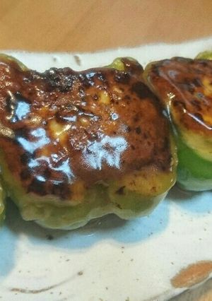 ヘルシーさっぱり♪ピーマン肉詰め(鶏肉)-レシピのメイン写真