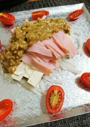 10分でできる！豆腐のバンバンジー風-レシピのメイン写真