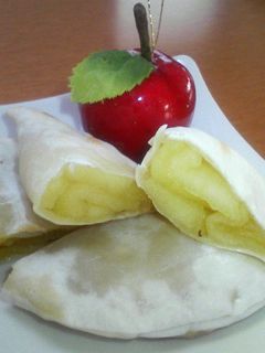 ギョウザの皮で♬簡単プチアップルパイ♪-レシピのメイン写真