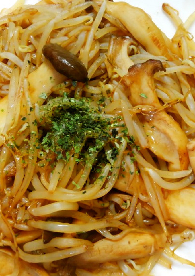 簡単節約⭐エリンギもやしの焼きそば風炒め-レシピのメイン写真