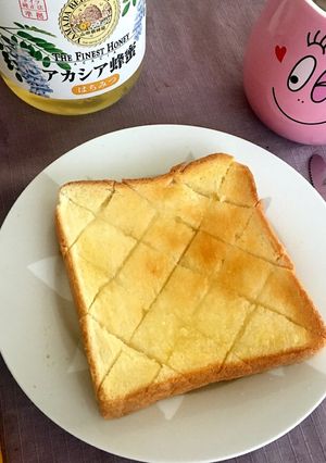 はちみつ塩バタートースト-レシピのメイン写真