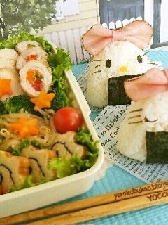 簡単キティちゃんおにぎり♪onigiri-レシピのメイン写真