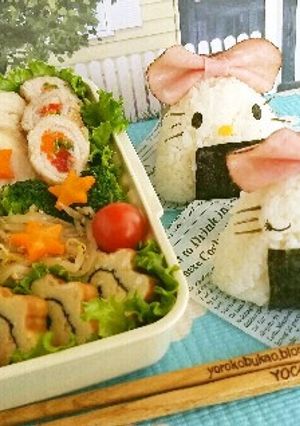 簡単キティちゃんおにぎり♪onigiri-レシピのメイン写真