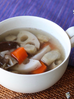 液体塩こうじ使用!鶏肉と根菜のスープ-レシピのメイン写真