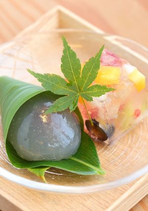 天然水でつくる涼やか和菓子-レシピのメイン写真