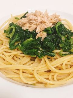ほうれん草とツナの和風パスタ☆-レシピのメイン写真