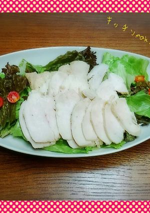 簡単♪美味♡サラダチキン(^O^)-レシピのメイン写真