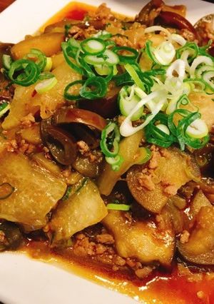 冬瓜とナスの麻婆炒め☆-レシピのメイン写真