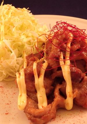 簡単あっという間にメキシカン豚の生姜焼き-レシピのメイン写真