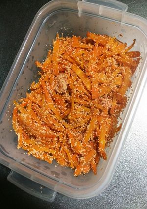 にんじん明太子炒め-レシピのメイン写真