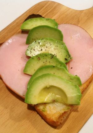 ハム アボカド チーズトースト-レシピのメイン写真