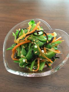 ☆夏野菜の塩こんぶ和え☆-レシピのメイン写真