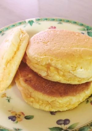 ＢＰなし！分厚いふわふわパンケーキ☆-レシピのメイン写真