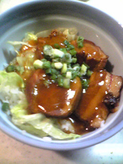 あぶり角煮丼w-レシピのメイン写真