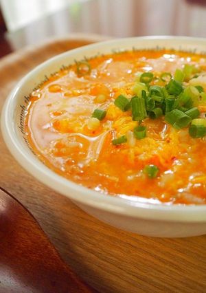 ランチに脂肪燃焼！キムチ雑炊-レシピのメイン写真