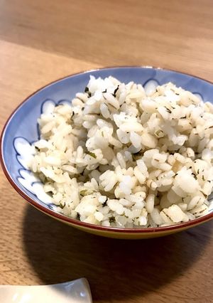 押し麦たっぷり ワカメご飯-レシピのメイン写真