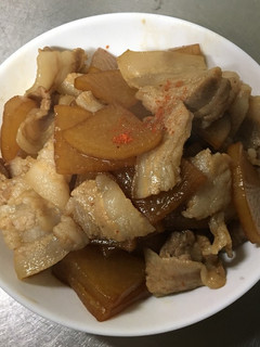 豚バラ大根。大根は薄めで時短♪-レシピのメイン写真