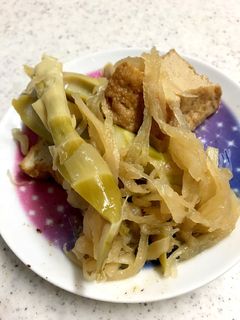 切り干し大根と筍の煮物-レシピのメイン写真