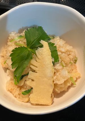 炊飯器で簡単たけのこおこわ-レシピのメイン写真