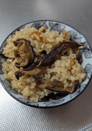 干し椎茸炊き込みご飯-レシピのメイン写真
