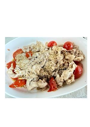 豚こま肉とトマトのポン酢炒め-レシピのメイン写真