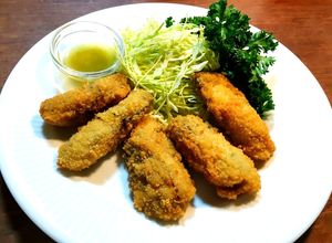 かきフライ　へべす　天ぷら粉のバッター液-レシピのメイン写真