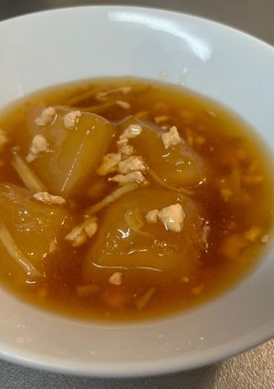 冬瓜の鶏そぼろあん-レシピのメイン写真