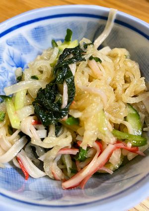 大根ときゅうりとカニカマ三色中華風和え-レシピのメイン写真