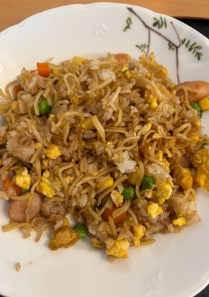 そば飯2人分-レシピのメイン写真