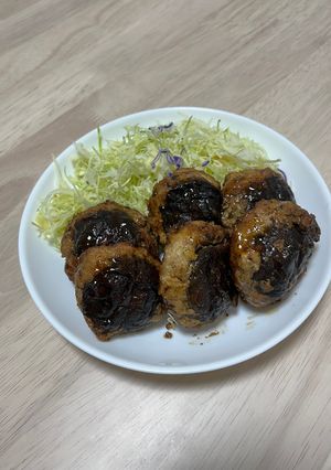 椎茸のお豆腐&肉詰め-レシピのメイン写真