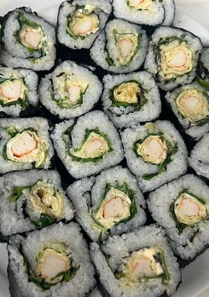 カニカマ卵寿司-レシピのメイン写真