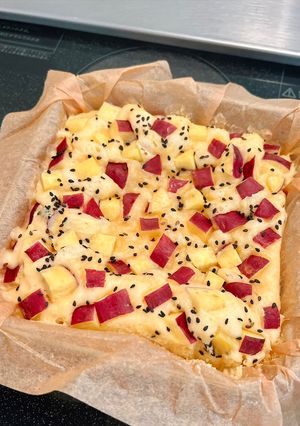 レンジで簡単🐾さつまいも蒸しパン-レシピのメイン写真