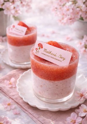 いちごムース-レシピのメイン写真
