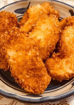 鶏胸肉のあげ焼き♪お財布に優しく美味しい-レシピのメイン写真