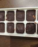 材料3つ　濃厚バナナチョコアイス