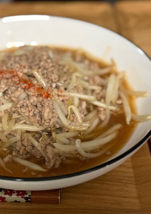 もやしとひき肉のあんから炒め-レシピのメイン写真