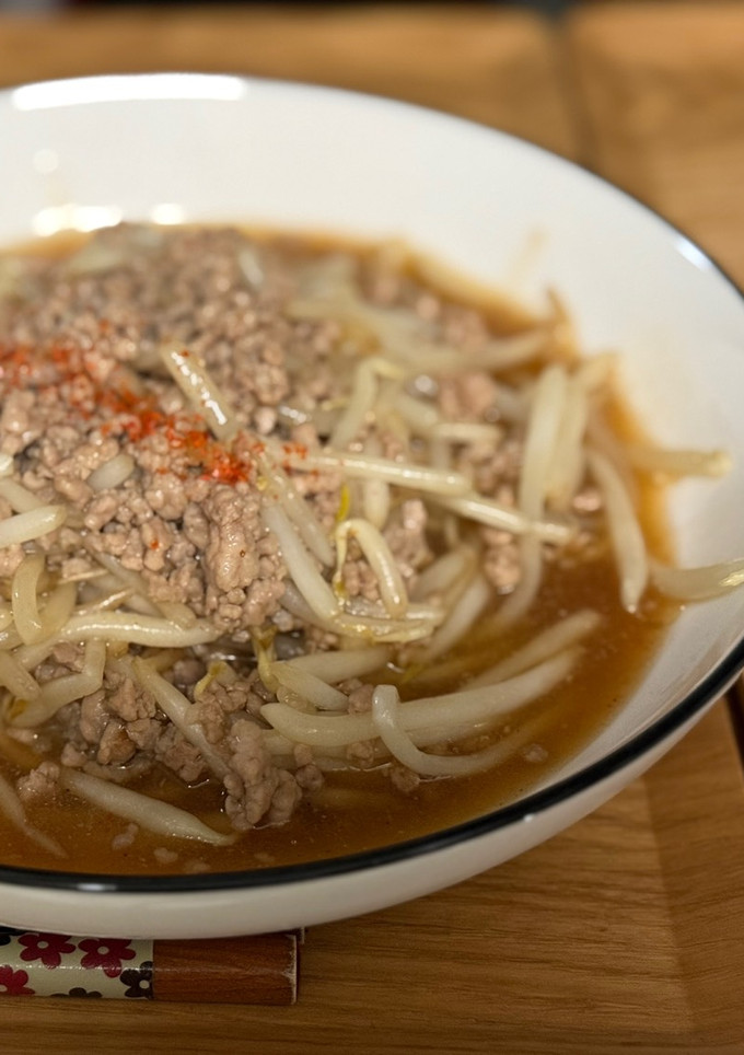 もやしとひき肉のあんから炒め-レシピのメイン写真