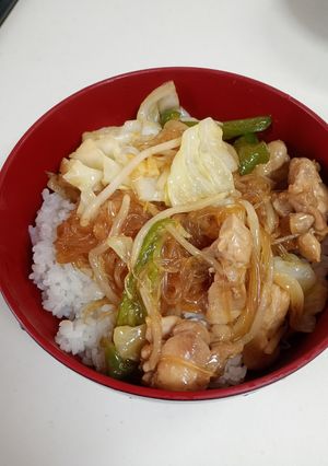 オヤジのはるさめ丼-レシピのメイン写真