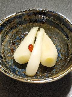 らっきょう簡単塩漬け-レシピのメイン写真