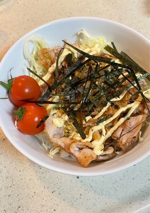 豚マヨ丼-レシピのメイン写真