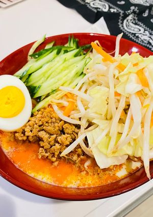 野菜どっさり　豆乳担々麺-レシピのメイン写真