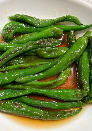 フライパンで簡単！甘南蛮の麺つゆ漬け-レシピのメイン写真
