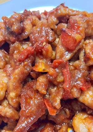 豚バラ肉の本格ポークチャップ-レシピのメイン写真
