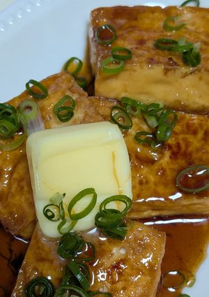 豆腐のバタぽん♪旨さ広がりますよ-レシピのメイン写真