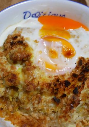 不器用残り（冷凍）カレーでドリア-レシピのメイン写真