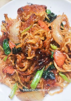🇺🇸世界麺🧡アメリカン焦げ中華麺チャーメン-レシピのメイン写真