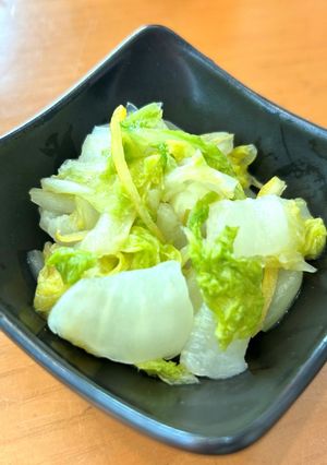 白菜とゆずの甘酢和え-レシピのメイン写真