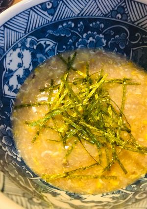 レトルト粥●玉子とじ海苔かけ粥-レシピのメイン写真
