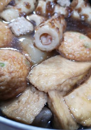 おでんの具にカニかま竹輪(^^)-レシピのメイン写真