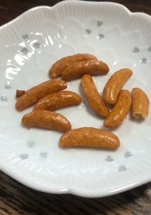 焼き柿の種(焼きの種)-レシピのメイン写真